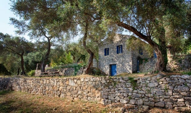 Private location Stone House in olive grove
