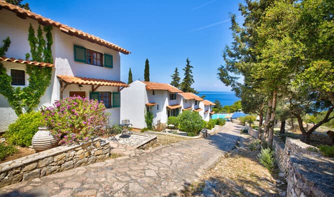 All Glyfada Beach Family Villas In Row Located