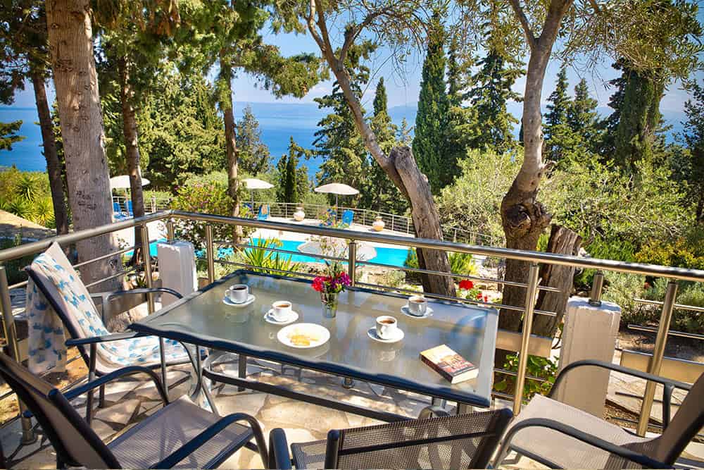 Balcony With Sea View Ionian Villas