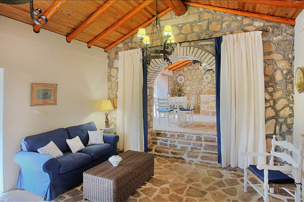 Living Room in Stone House