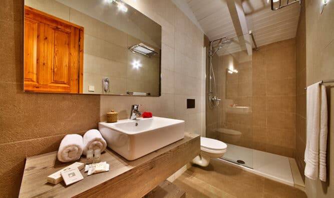 One Of The Bathrooms Glyfada House