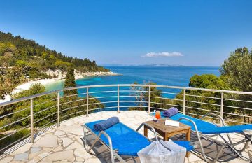 Relax at our swimming pool with stunning views