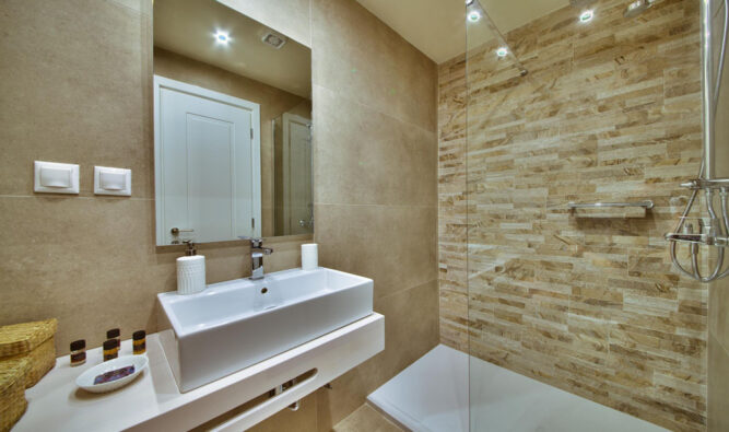 Luxury Glyfada Bay Villa 1- Bathroom