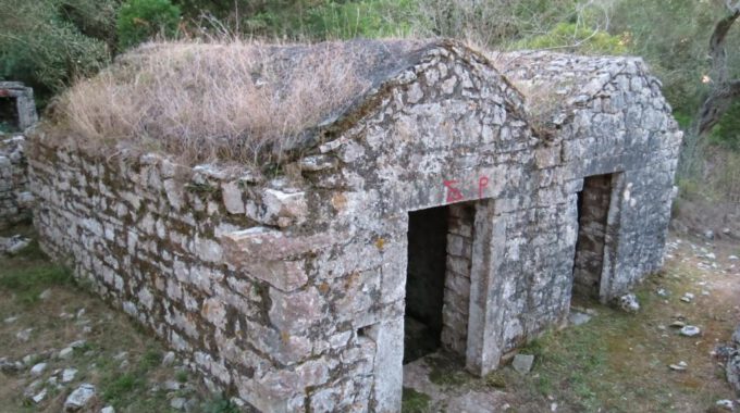 Stone-Carved Cisterns Of Sarakinos