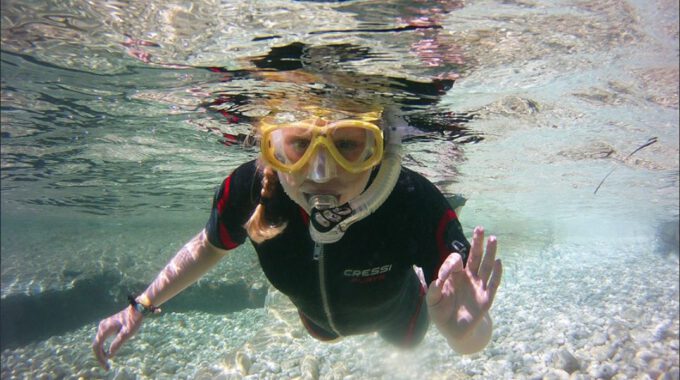 Snorkelling In The Ionian Sea