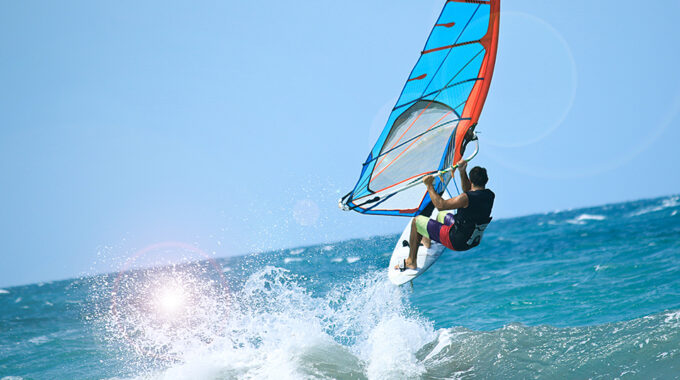 Windsurfing In Greece