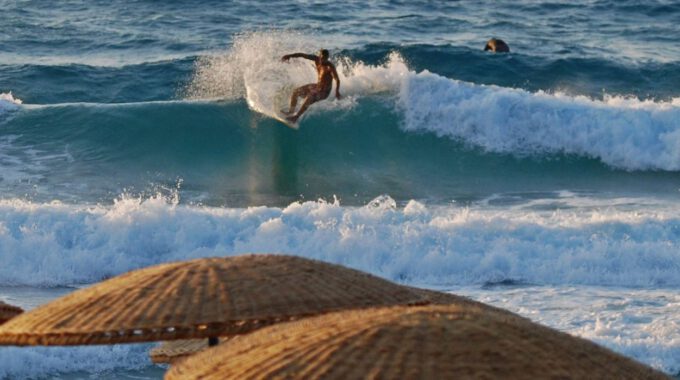 Surfing In Greece