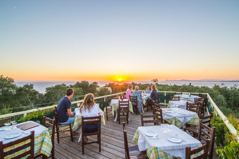 Sunset spots on Paxos Island