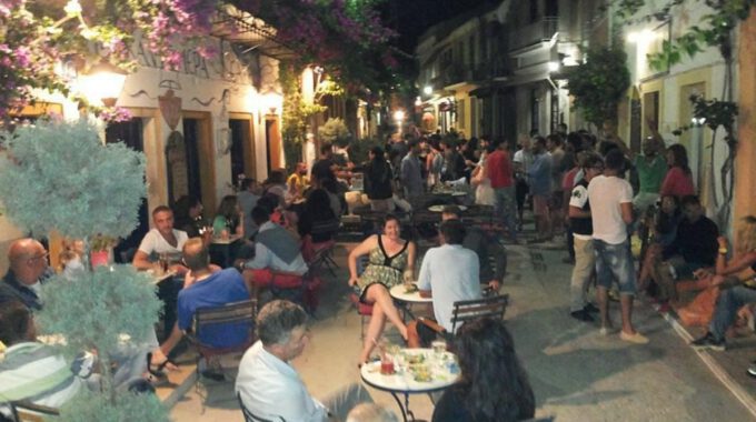 Nightlife On Paxos Island