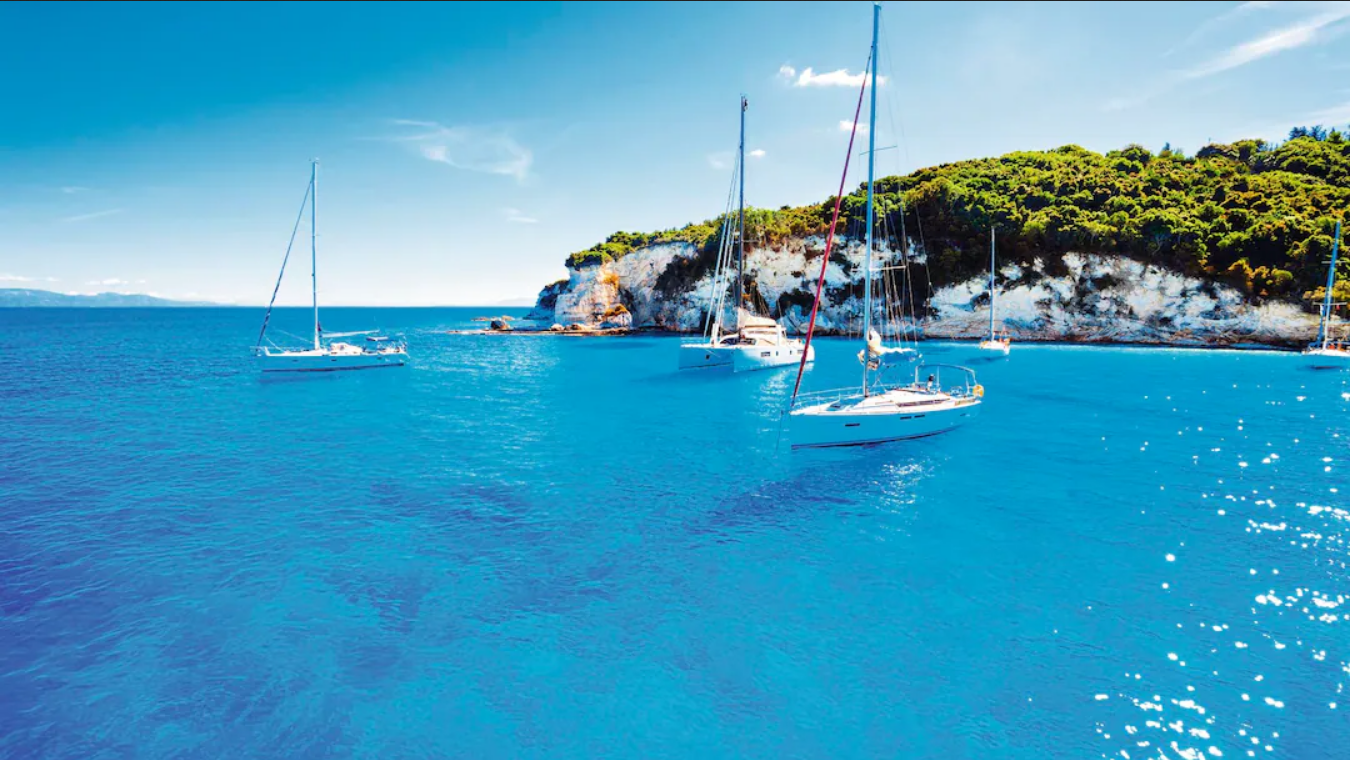 How do you get to Paxos from the UK?
